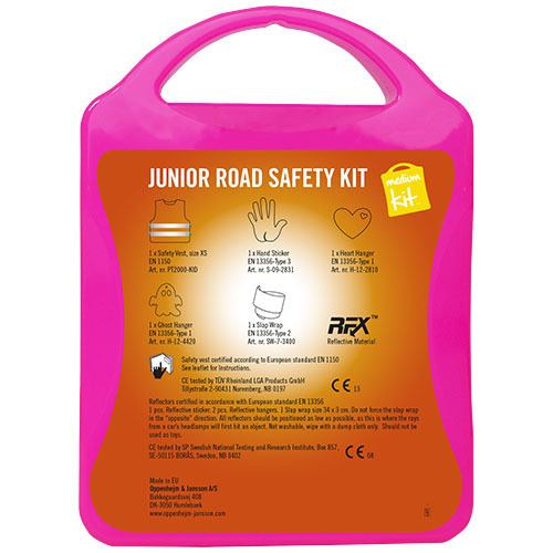 MyKit Bezpieczeństwo na drodze - Zestaw Junior Przezroczysta magenta 1Z259105 (4)
