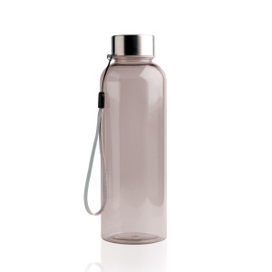 Butelka z tritanu 500 ml, stalowa nakrętka ze sznurkiem / Tritanbottle Czarny