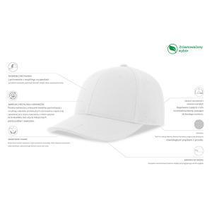 Czapka Klasyczna Bawełniana Twill