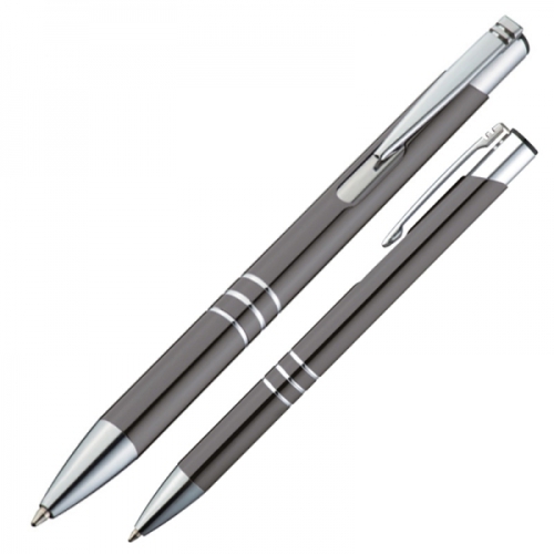 Długopis metalowy ASCOT grafitowy 333977 (1)
