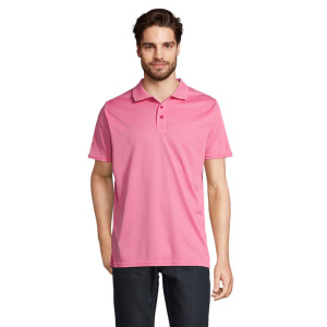 PITCHER UNISEX POLO Ribbon Pink