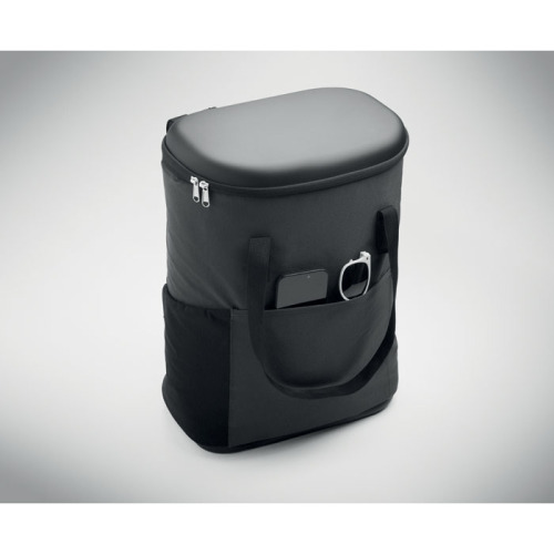 Plecak termiczny 600D RPET Kamienny Szary MO2832-15 (14)