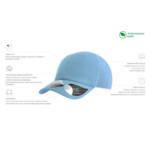 Czapka Dad Cap Bawełna Organiczna Twill
