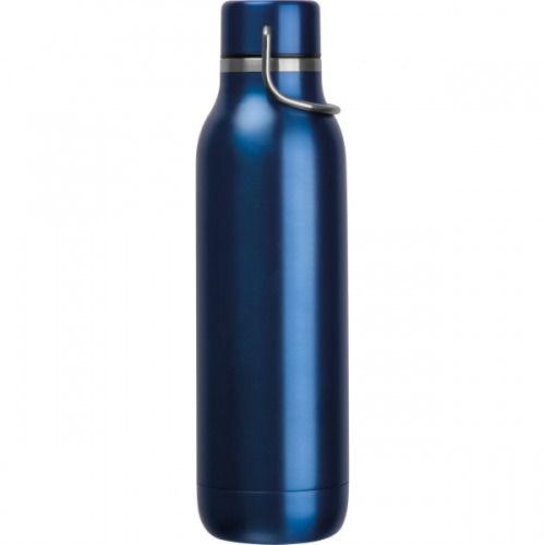 Stalowa butelka na wodę BORGHOLM 600 ml Niebieski 533104 (5)