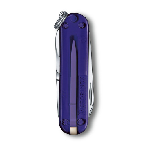 Scyzoryk Classic SD transparentny Victorinox Fioletowy 06223T29G12 (2)