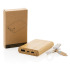 Bambusowy power bank 5000 mAh Brązowy P322.259 (8) thumbnail
