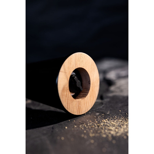 Młynek do soli i pieprzu GURKEN, średni, czarny/brązowy Czarny/Brązowy 5018623- (4)