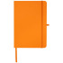 Teak notatnik A5 z twardą okładką z materiałów z recyklingu i stronami w linie Pomarańczowy 10601331 (2) thumbnail