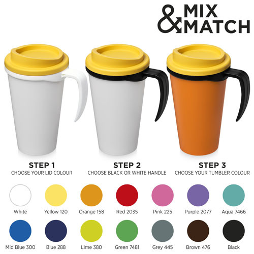 Kubek termiczny z serii Americano® Grande o pojemności 350 ml Pomarańczowy 21000411 (6)