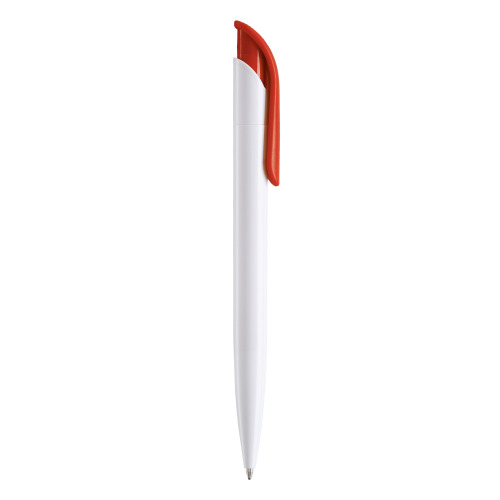 Długopis Atlas z hard-color Biały / czerwony LT80825-N0121 (1)