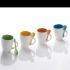 Kubek ceramiczny z łyżeczką PALERMO 250 ml Zielony 509509 (4) thumbnail
