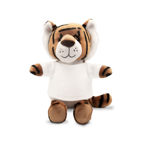 Pluszowy tygrys RPET | Finn brązowy HE793-16 (2)