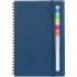 Zestaw do notatek, notatnik ok. A5, karteczki samoprzylepne niebieski V2994-11  thumbnail