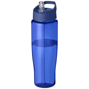 Bidon H2O Tempo® o pojemności 700 ml z wieczkiem z słomką Niebieski