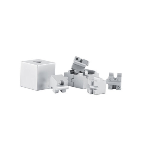 Magnetyczne puzzle 3D srebrny mat AR1810-16 (1)