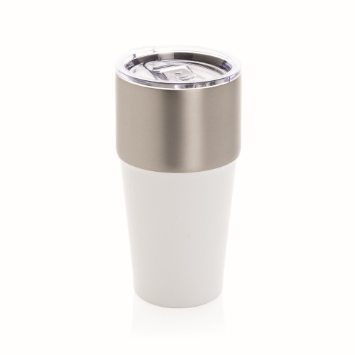 Kubek termiczny 500 ml Fluid Biały P437.1303 (8)