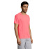 SPORTY Męski T-SHIRT 140g Neon Coral S11939-NC-M (2) thumbnail