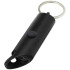 Flare latarka LED i otwieracz do butelek z łańcuchem do kluczy wykonany z aluminium IPX z recyklingu Czarny 10457490 (4) thumbnail
