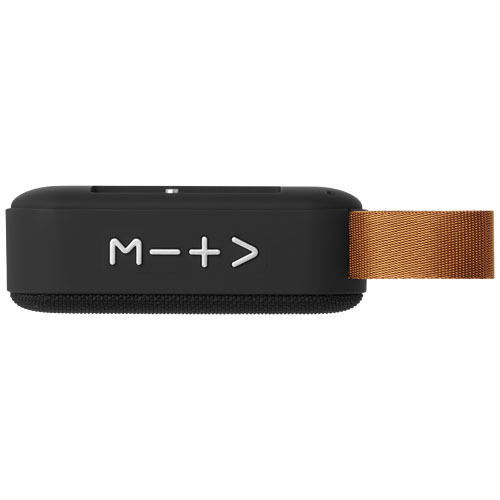 Materiałowy głośnik Bluetooth® Fashion Czarny 12413300 (2)