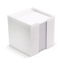 Blok 10x10x10cm w pudełku kostkowym Biały LT91763-N0001  thumbnail