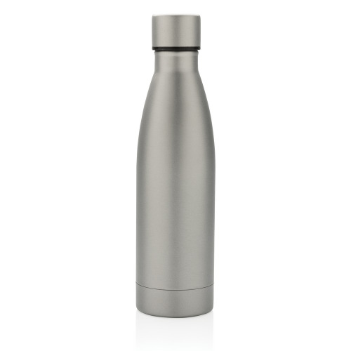 Butelka termiczna 500 ml, stal nierdzewna z recyklingu Szary P433.272 (1)