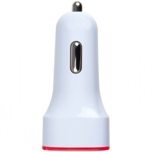 Ładowarka samochodowa USB FRUIT Czerwony 092805 