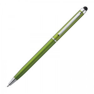 Długopis plastikowy touch pen KIMBERLY Jasnozielony