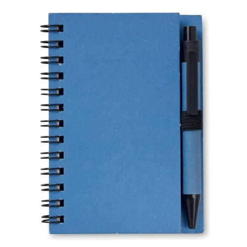 Notatnik A7 z długopisem 40 ka Niebieski MO8759-04 