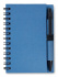 Notatnik A7 z długopisem 40 ka niebieski MO8759-04  thumbnail