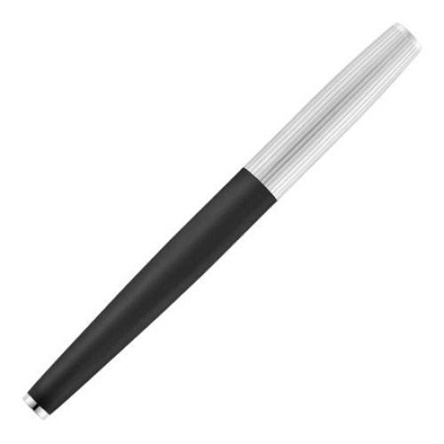 Pióro kulkowe Illusion Arcade Black & Chrome Srebrny HSV5695B (3)
