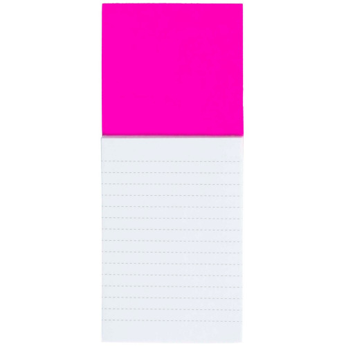 Notatnik ok. A6 z magnesem na lodówkę Różowy V5924-21 (1)