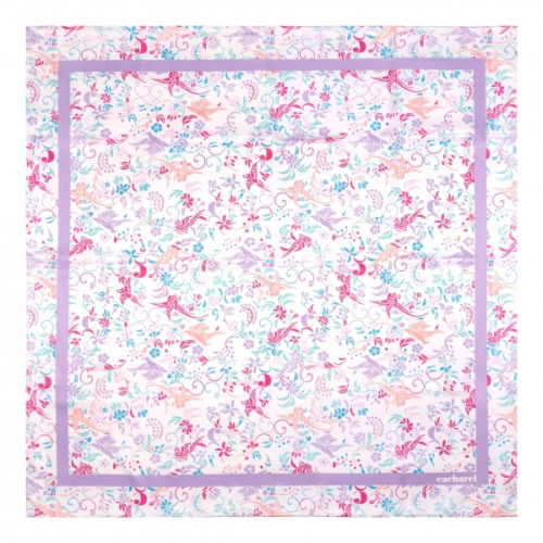 Apaszka Alma Navy Light Pink CFL219F 