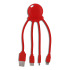 2087 | Xoopar Octopus Charging cable Czerwony LT41005-N0021 (5) thumbnail