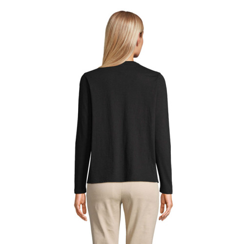 MONARCH WOMEN T-SHIRTS Deep Black S04443-DB-XS (1)