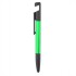 Długopis wielofunkcyjny, czyścik do ekranu, linijka, stojak na telefon, touch pen, śrubokręty zielony V1849-06 (1) thumbnail