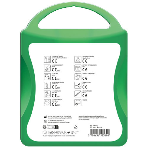 MyKit Pierwsza Pomoc. Zestaw Premium/ Średni Przezroczysty zielony 1Z259003 (3)