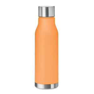 Butelka RPET 600 ml przezroczysty pomarańczowy