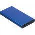 Power bank 10000 mAh z aluminium z recyklingu GIORGIA Niebieski 3450304  thumbnail