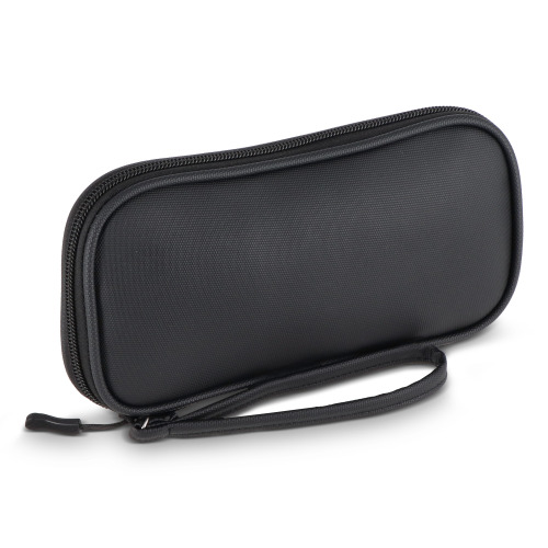 Torba organizacyjna Kyra 210D z powłoką PU z rPET, 20 x 11,5 x 2 cm Czarny LT95326-N0002 