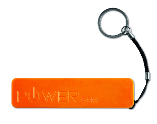 Cienki PowerBank 2200mAh pomarańczowy MO5001-10 (2)