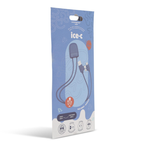 Xoopar Ice-C Charging cable Niebieski LT41018-N0011 (9)