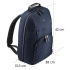 Plecak na laptopa 16,2" Hama Lightweight Premium Granatowy VH041-04 (2) thumbnail