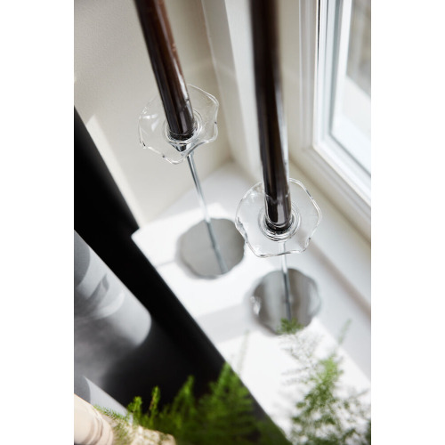 Osłonki na świecę VIVA 2-szt, przezroczysty Transparentny 5018443- (4)