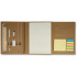 Trójskładany zestaw stacjonarny z papieru z recyklingu Naturalny LT90868-N0094 (4) thumbnail