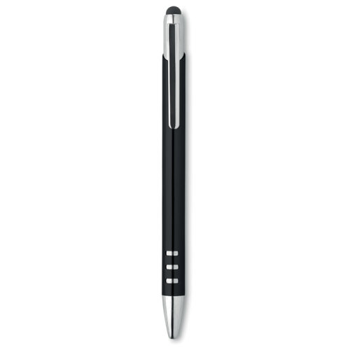 Aluminiowy długopis czarny MO8630-03 