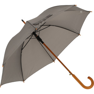 Parasol automatyczny drewniany Ø105 cm NANCY Szary