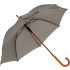 Parasol automatyczny drewniany Ø105 cm NANCY Szary 513107  thumbnail