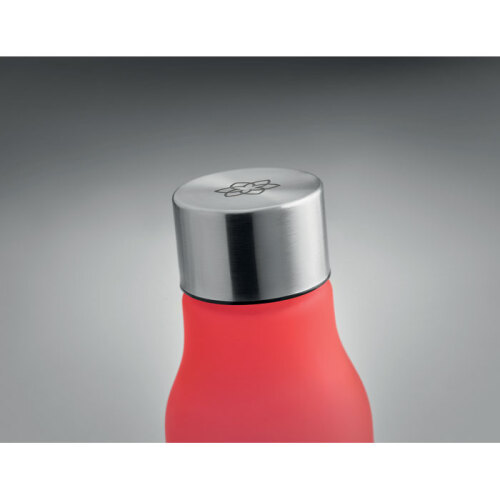 Butelka RPET 600 ml przezroczysty czerwony MO6237-25 (3)