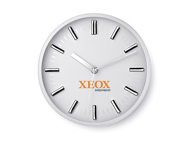 Etykieta cyfrowa na zegarze