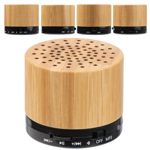 Głośnik Bluetooth drewniany FLEEDWOOD beżowy